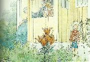 Carl Larsson utspokning-esbjorn utkladd Spain oil painting artist